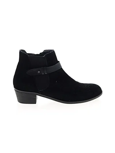 Pre-owned Steve Madden Ankle Boots In Black