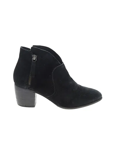 Pre-owned Steve Madden Ankle Boots In Black