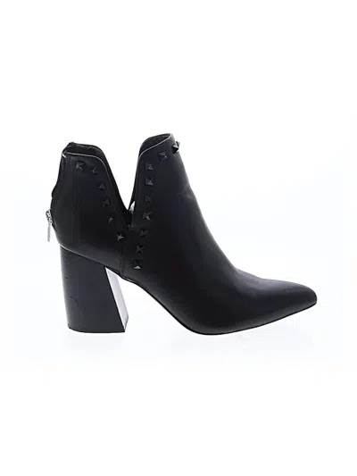Pre-owned Steve Madden Ankle Boots In Black