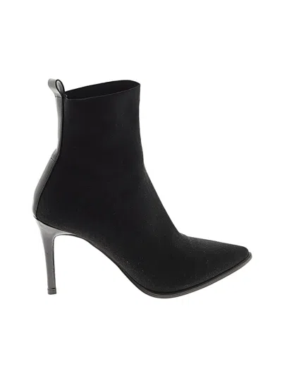 Pre-owned Steve Madden Ankle Boots In Black