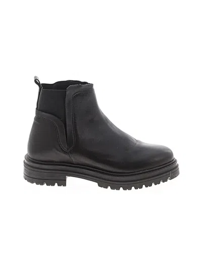 Pre-owned Steve Madden Ankle Boots In Black
