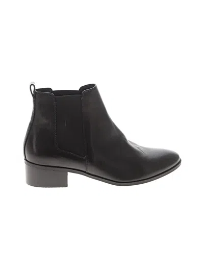 Pre-owned Steve Madden Ankle Boots In Black