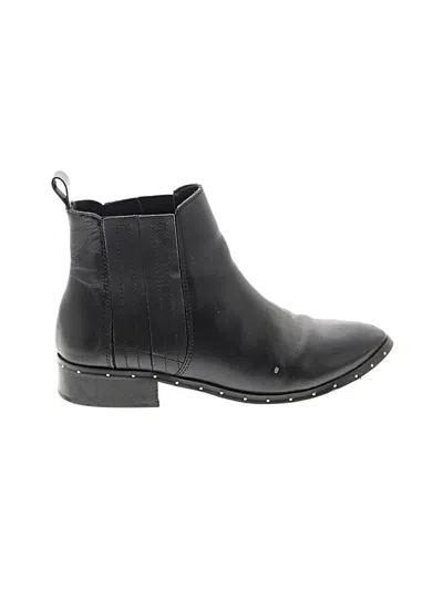Pre-owned Steve Madden Ankle Boots In Black