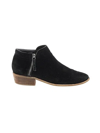Pre-owned Steve Madden Ankle Boots In Black