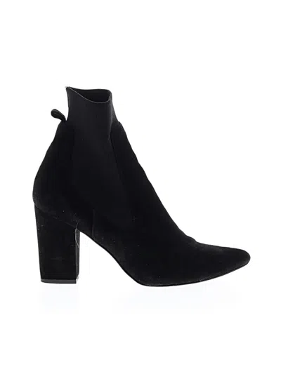Pre-owned Steve Madden Ankle Boots In Black