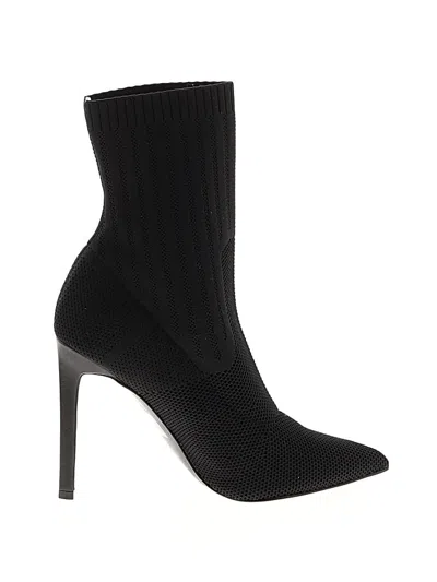 Pre-owned Steve Madden Ankle Boots In Black