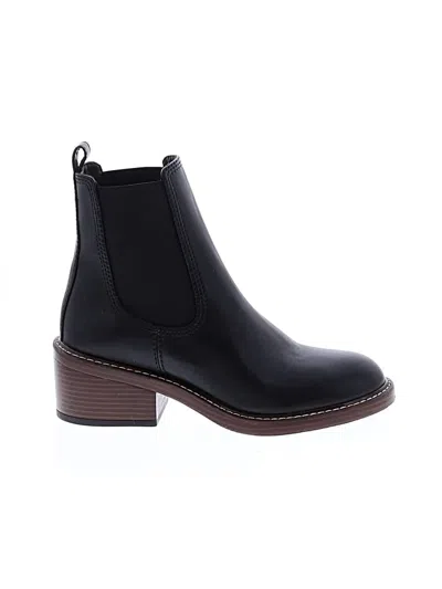 Pre-owned Steve Madden Ankle Boots In Black