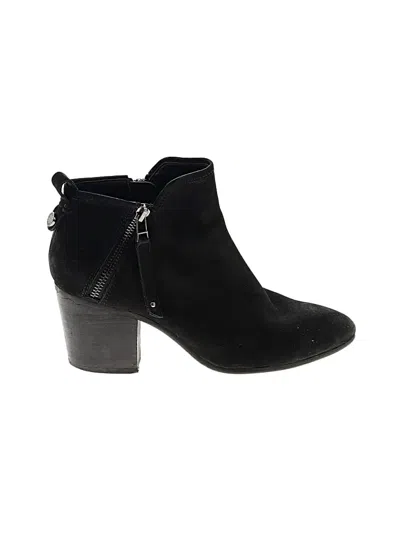 Pre-owned Steve Madden Ankle Boots In Black