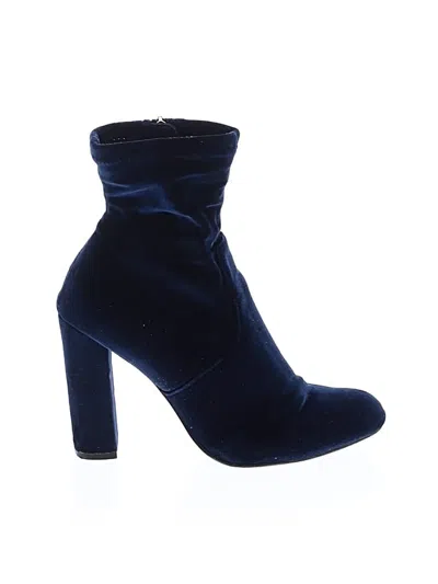 Pre-owned Steve Madden Ankle Boots In Blue
