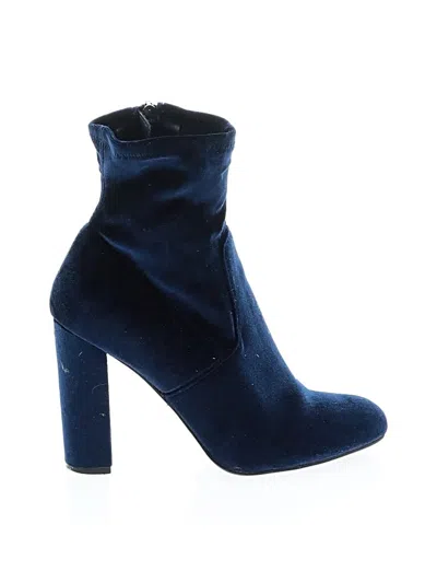 Pre-owned Steve Madden Ankle Boots In Blue