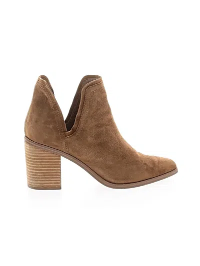 Pre-owned Steve Madden Ankle Boots In Brown