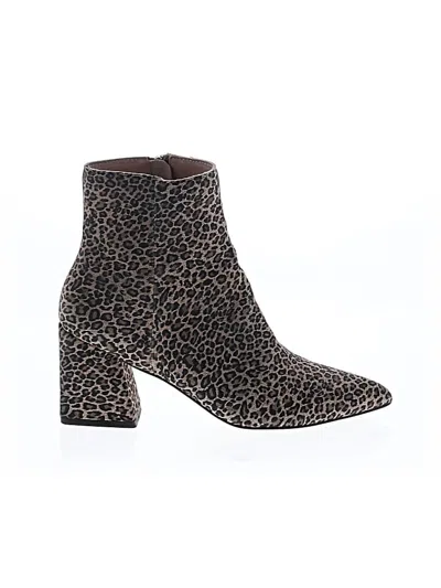 Pre-owned Steve Madden Ankle Boots In Brown