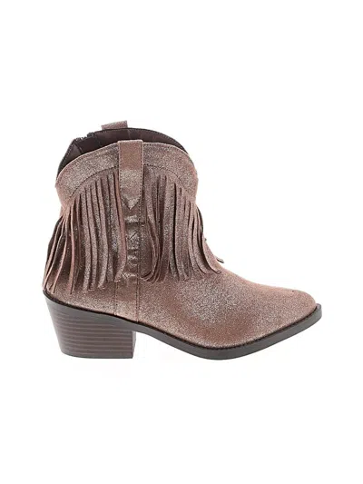 Pre-owned Steve Madden Ankle Boots In Brown