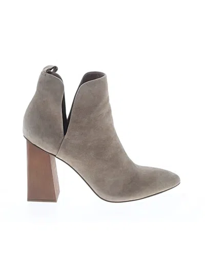 Pre-owned Steve Madden Ankle Boots In Brown