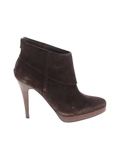 Pre-owned Steve Madden Ankle Boots In Brown