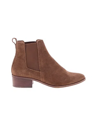 Pre-owned Steve Madden Ankle Boots In Brown