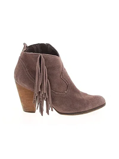 Pre-owned Steve Madden Ankle Boots In Brown