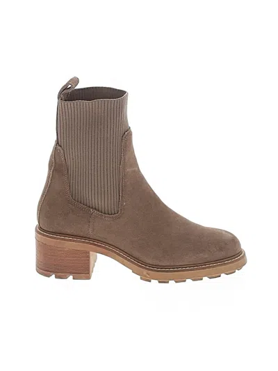 Pre-owned Steve Madden Ankle Boots In Brown