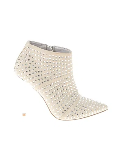 Pre-owned Steve Madden Ankle Boots In Gray