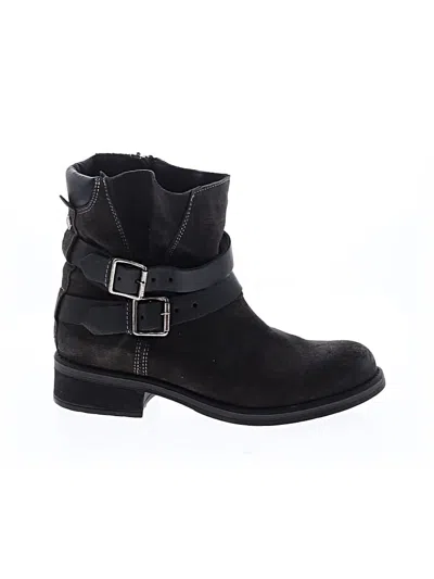 Pre-owned Steve Madden Ankle Boots In Gray