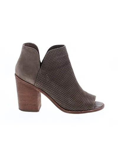 Pre-owned Steve Madden Ankle Boots In Gray