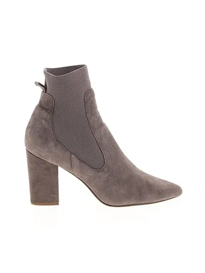Pre-owned Steve Madden Ankle Boots In Gray