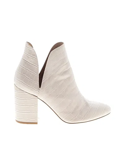 Pre-owned Steve Madden Ankle Boots In Tan