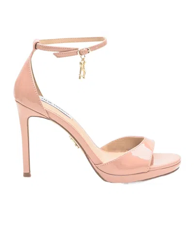 Steve Madden Ankle Strap High Heel Sandals In Multi