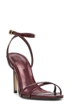 Steve Madden Ankle Strap Stiletto Sandal In Purple