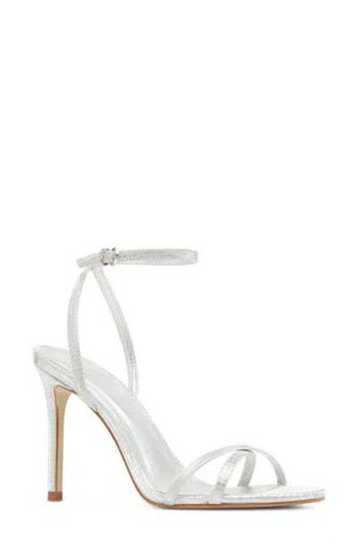 Steve Madden Ankle Strap Stiletto Sandal In Purple