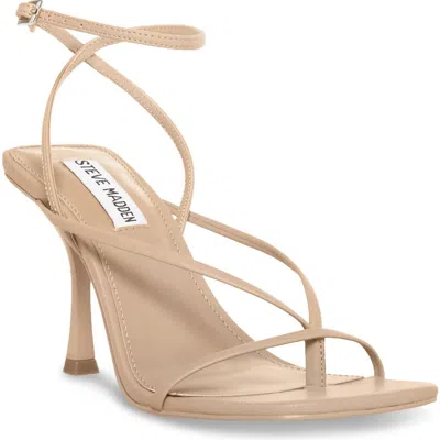 Steve Madden Annie Ankle Strap Sandal In Natural
