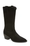Steve Madden Anslee Western Boot In Black