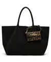 Steve Madden Antonia Magnetic Tote Bag In Black