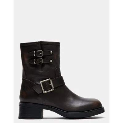 Steve Madden Archie Brown Leather