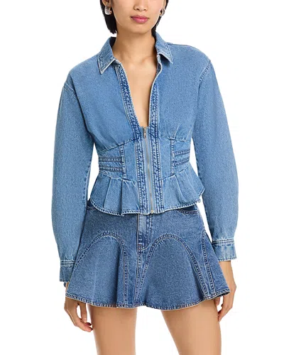 Steve Madden Aria Top In Blue