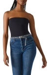 Steve Madden Aria Tube Top In Black
