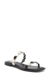 Steve Madden Arielle Studded Slide Sandal In Black Multi