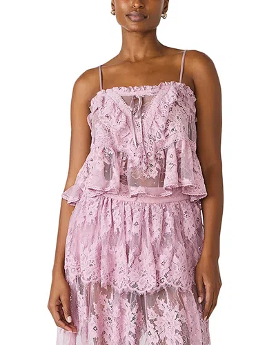 Steve Madden Arietty Top In Pink