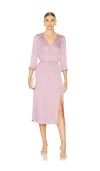Steve Madden Arlene Dress In Mauve Shadows