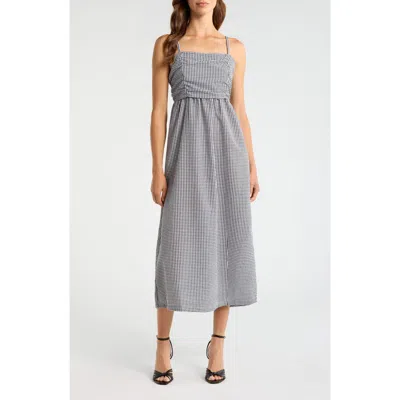 Steve Madden Ashlynn Midi Dress In Gray