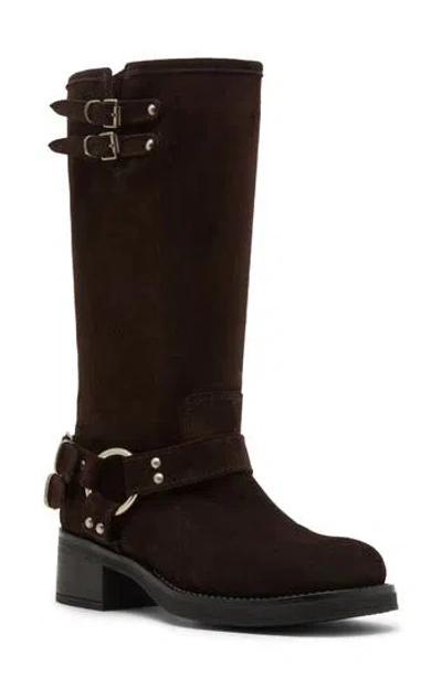 Steve Madden Astor Knee High Moto Boot