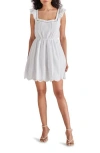 Steve Madden Astra Embroidered Accent Cotton Sundress