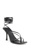 Shop Steve Madden Athea Ankle Strap Sandal In Black