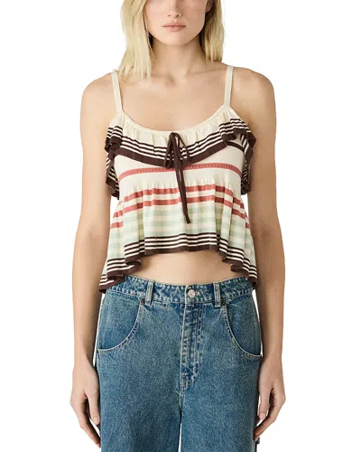 Steve Madden Aubriana Sweater Top In Multi