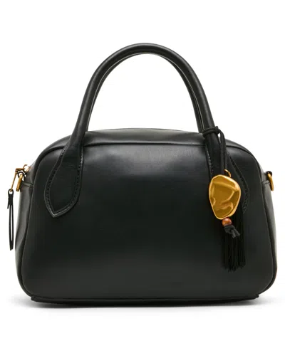 Steve Madden Aubrie Top Handle Small Satchel Handbag In Metallic