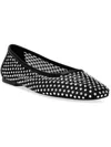 Steve Madden Auden Embellished Flat In Black