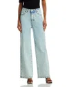 Steve Madden Avaline High Rise Wide Leg Jeans In Light Blue In Light Blue