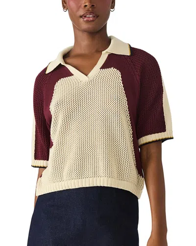 Steve Madden Axon Sweater In Burgundy