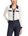 Steve Madden Ayda Cardigan Sweater In Whisper White