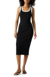 Steve Madden Azalea Cotton Blend Rib Body-con Dress